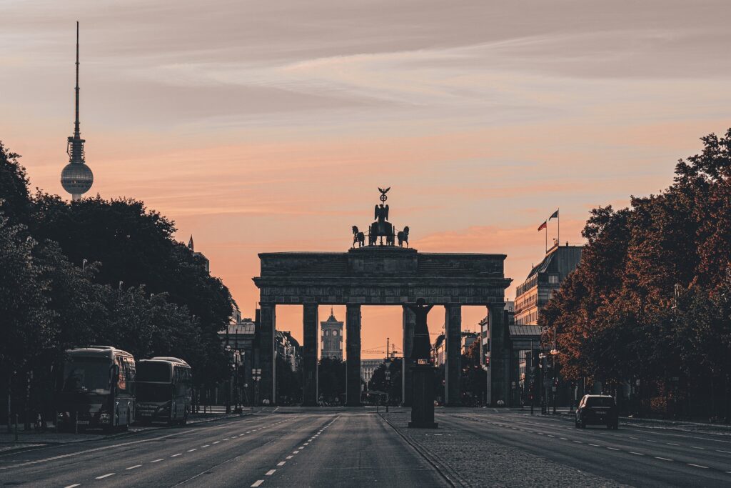Brandenburger Tor op het Pariser Platz