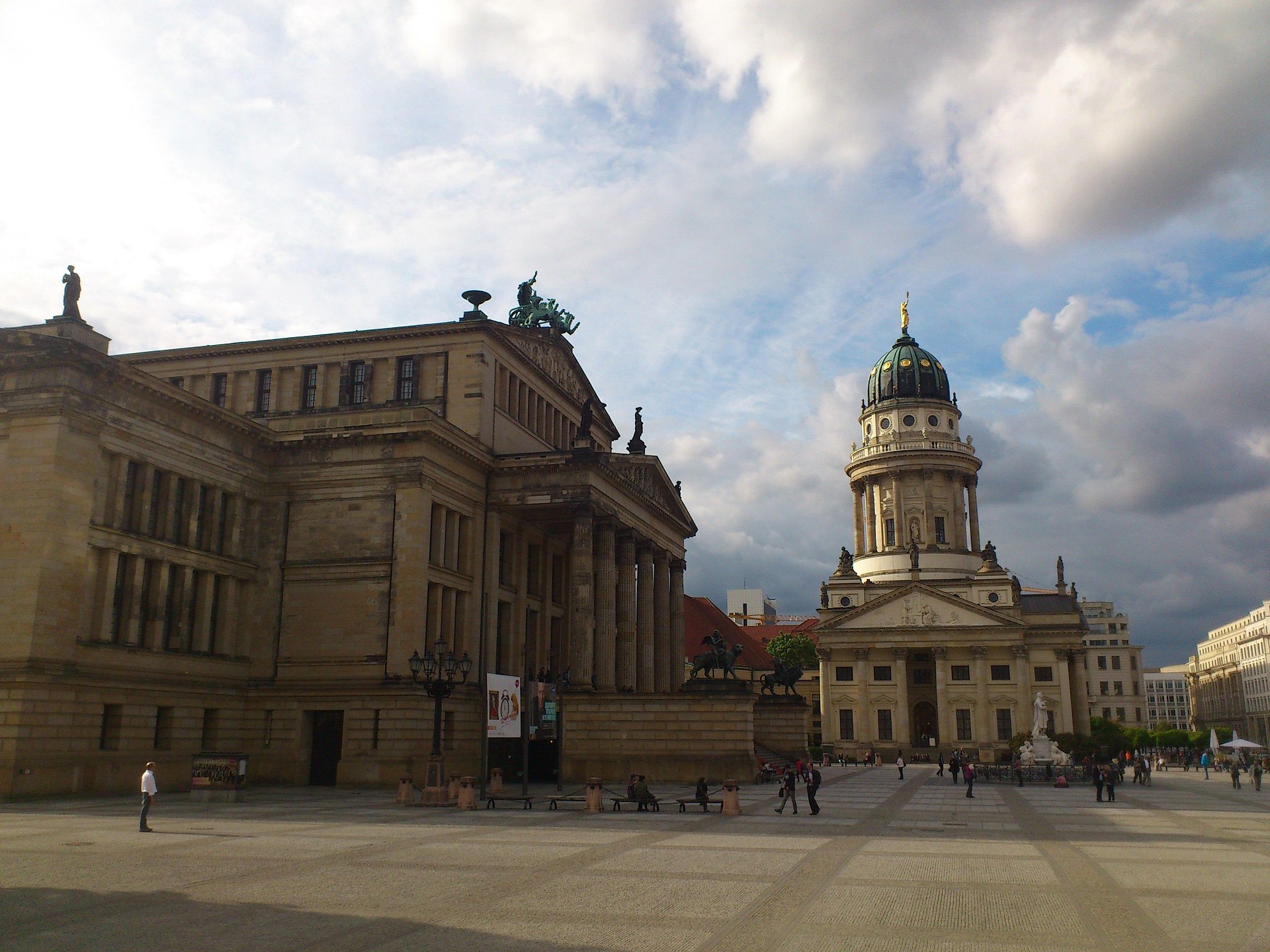 Konzerthaus en Duitse Dom op de Gendarmenmarkt