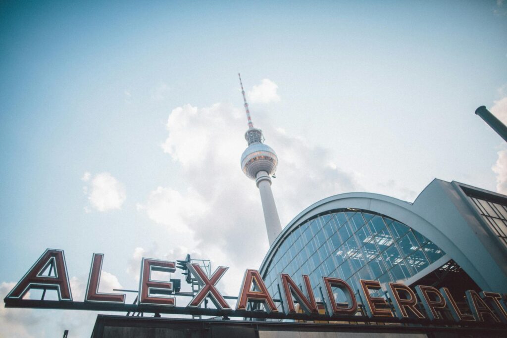 Alexanderplatz en de Fernsehturm