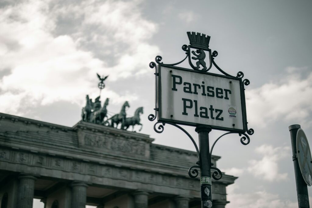 Brandenburger Tor op Pariser Platz in Berlijn