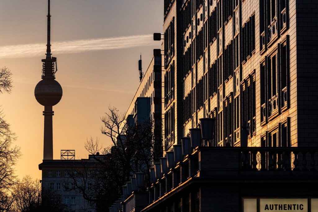 Fernsehturm in Berlijn