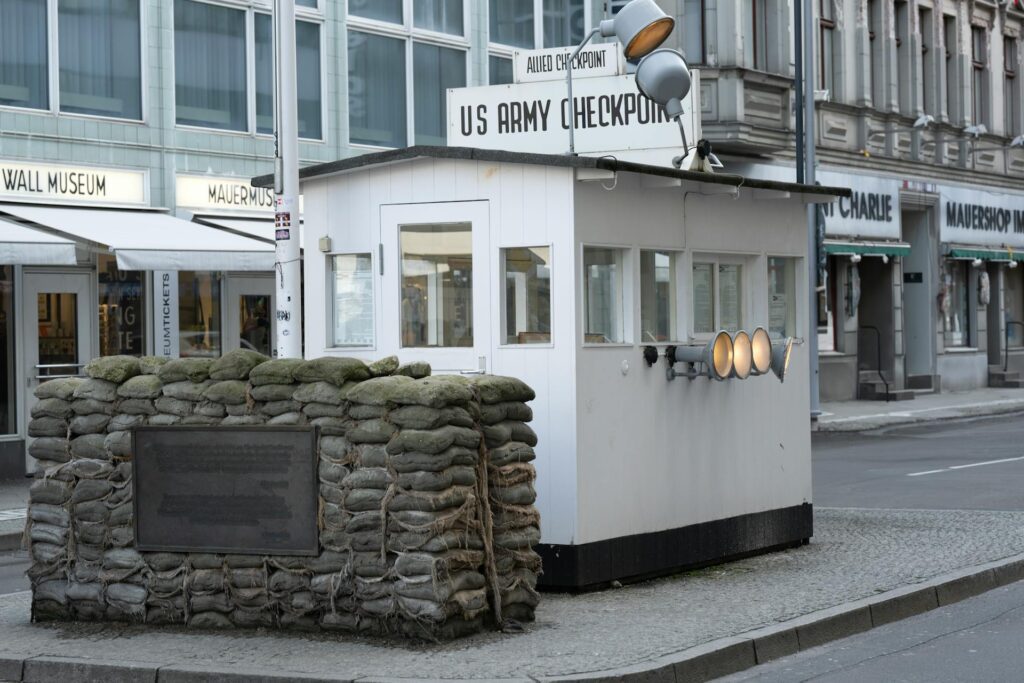 Checkpoint Charlie in Berlijn